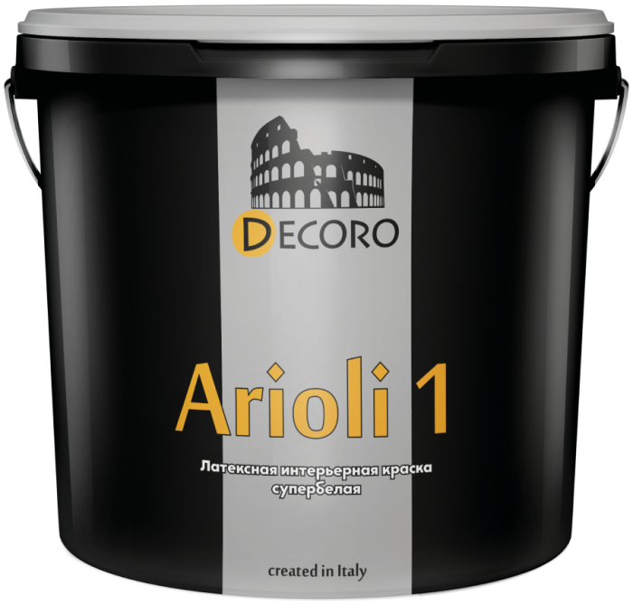 Arioli 1 (Ариоли) краска интерьерная, моющаяся, матовая. База С